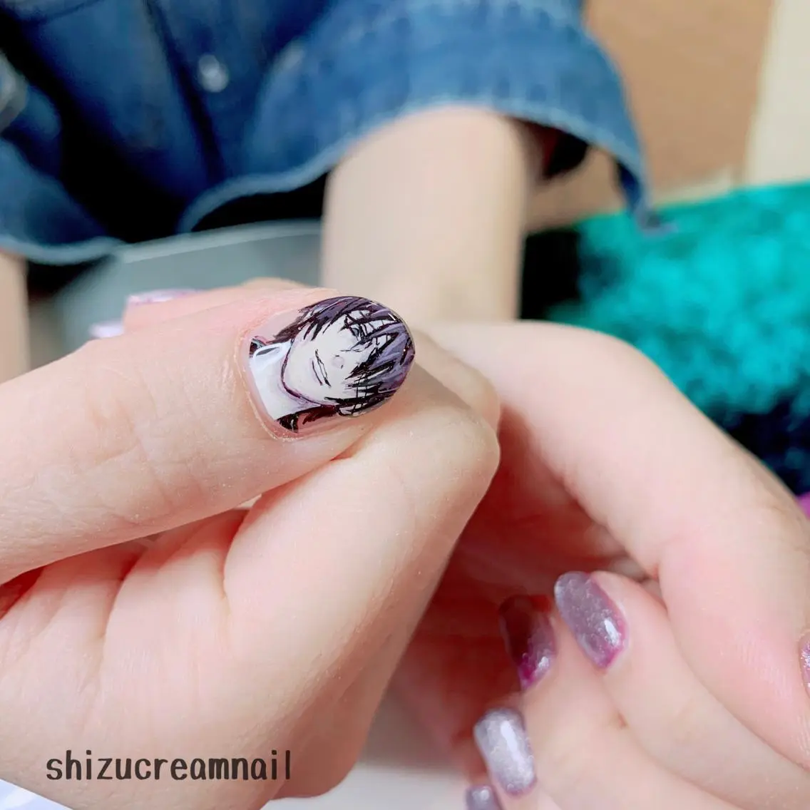 ネイル shizucream 痛デコネイル専門のネイルデザイン