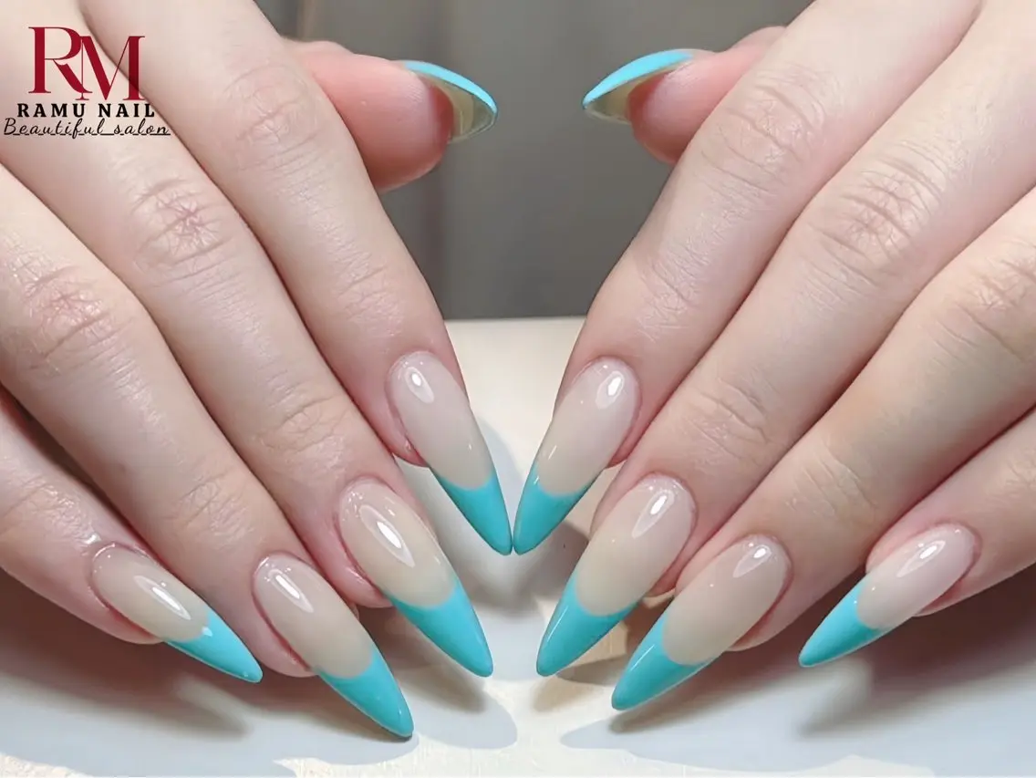 ネイル キラキラネイル マグネットネイル ミラーネイル ピンク ワンホンネイル ハンドネイル RAMU Nail 恵比寿店のネイルデザイン