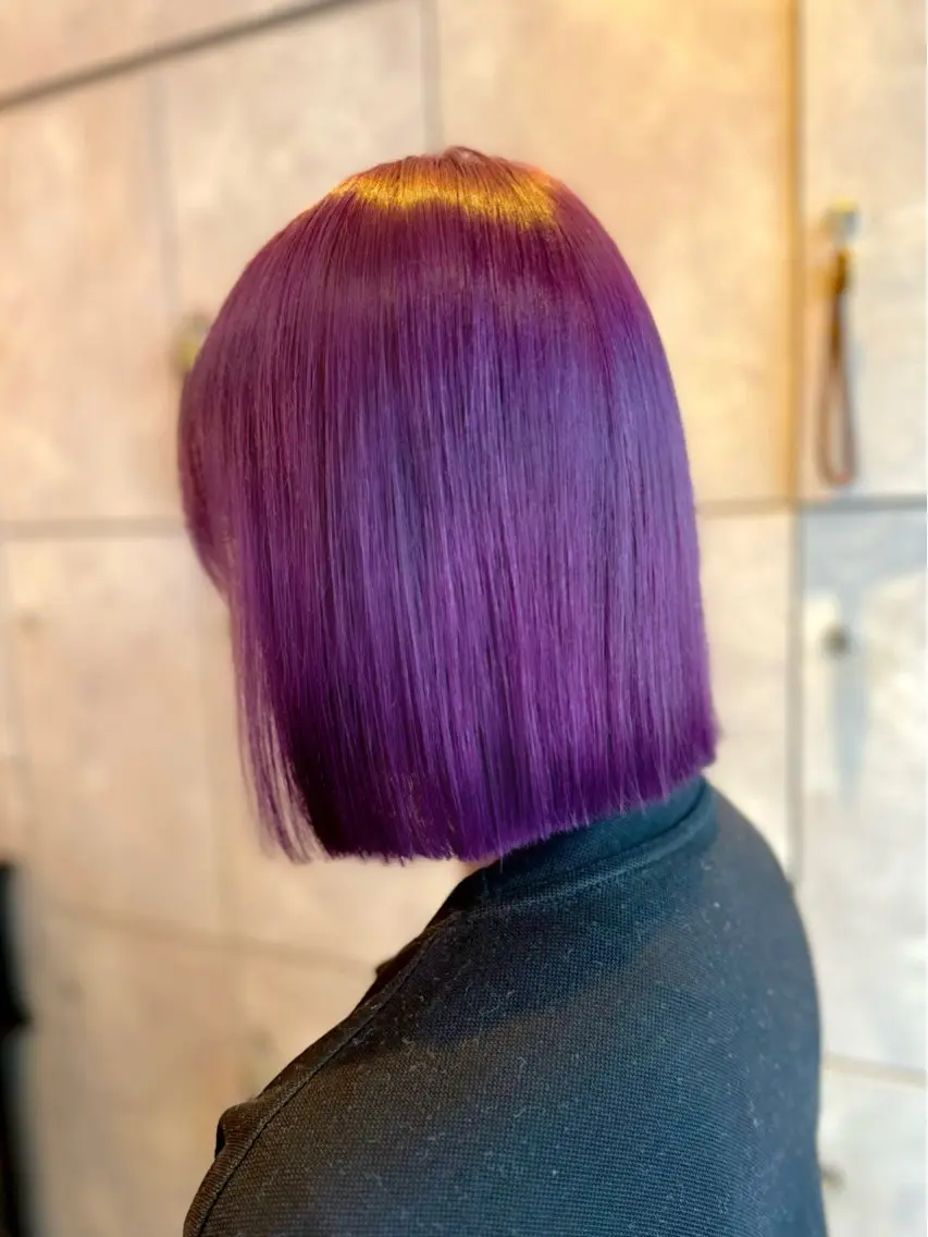 ミディアム カラー 🎀ハイトーン・艶 カラー HANA🎀のヘアスタイル