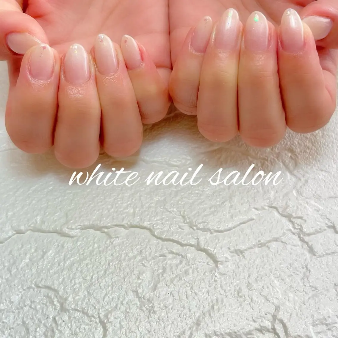 ネイル フットネイル ジェルネイル ハードジェル ラメ(グリッター) 持ち込み white nail salonのネイルデザイン