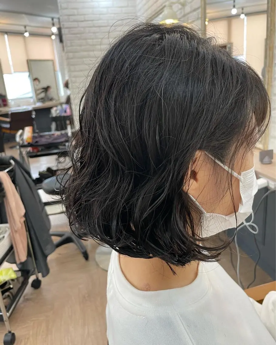 レディース限定✂️カット⭐︎コールドパーマ⭐︎の写真
