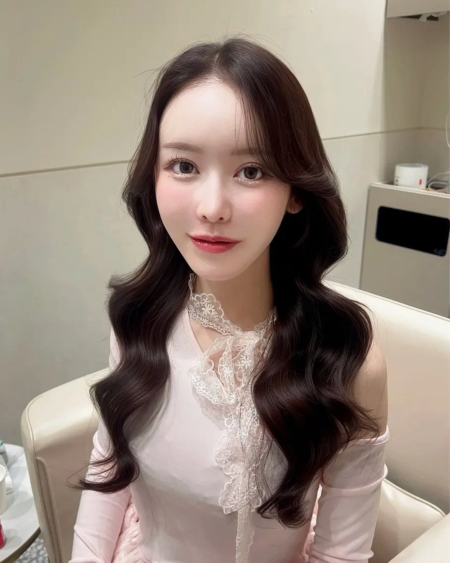 ロング カラー カット ヘアカラー トリートメント 🩷韓国ヘア/ヨシン モリ🩷Maikaのヘアスタイル