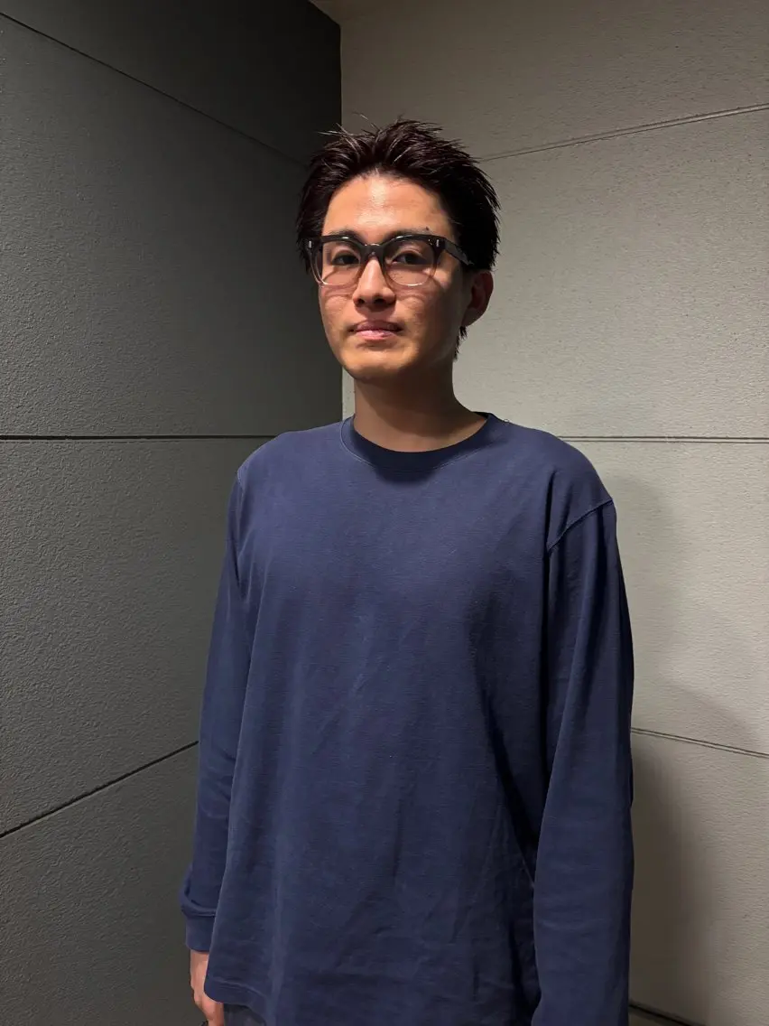 ショート カラー メンズ 安藤楓華 fuka andoのヘアスタイル