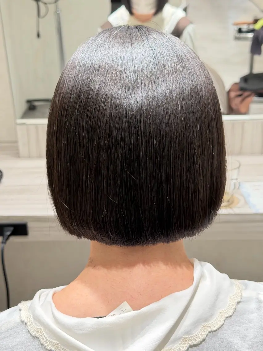 ショート 縮毛矯正 牧野 隼大のヘアスタイル
