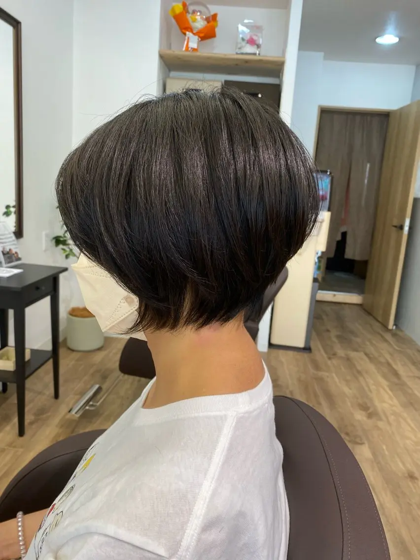 ショート ショートボブ ボブ ショートヘア Hair's Rainのヘアスタイル