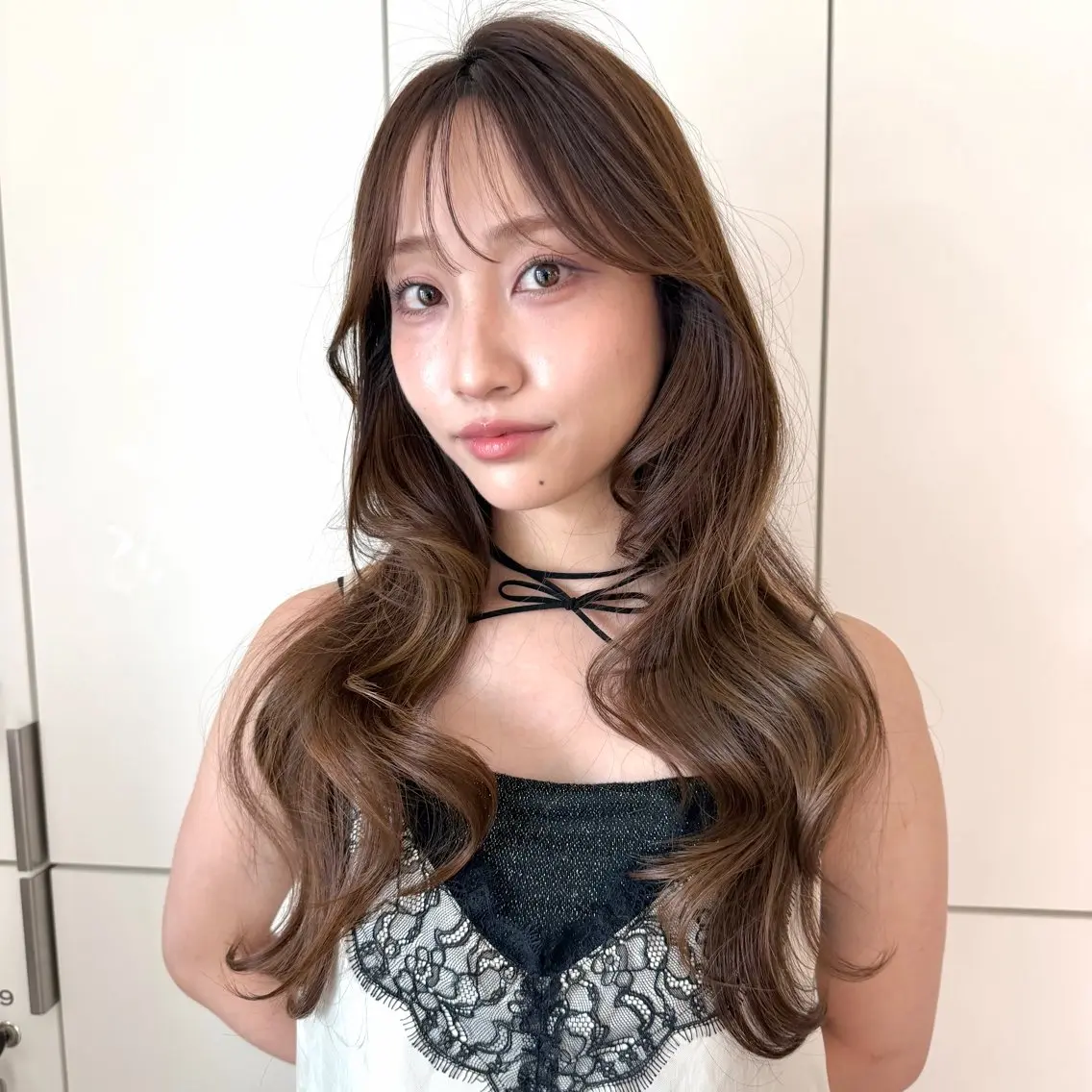 ロング カット ヘアカラー トリートメント 韓国/ハッシュカット /レイヤー🧸千純のヘアスタイル