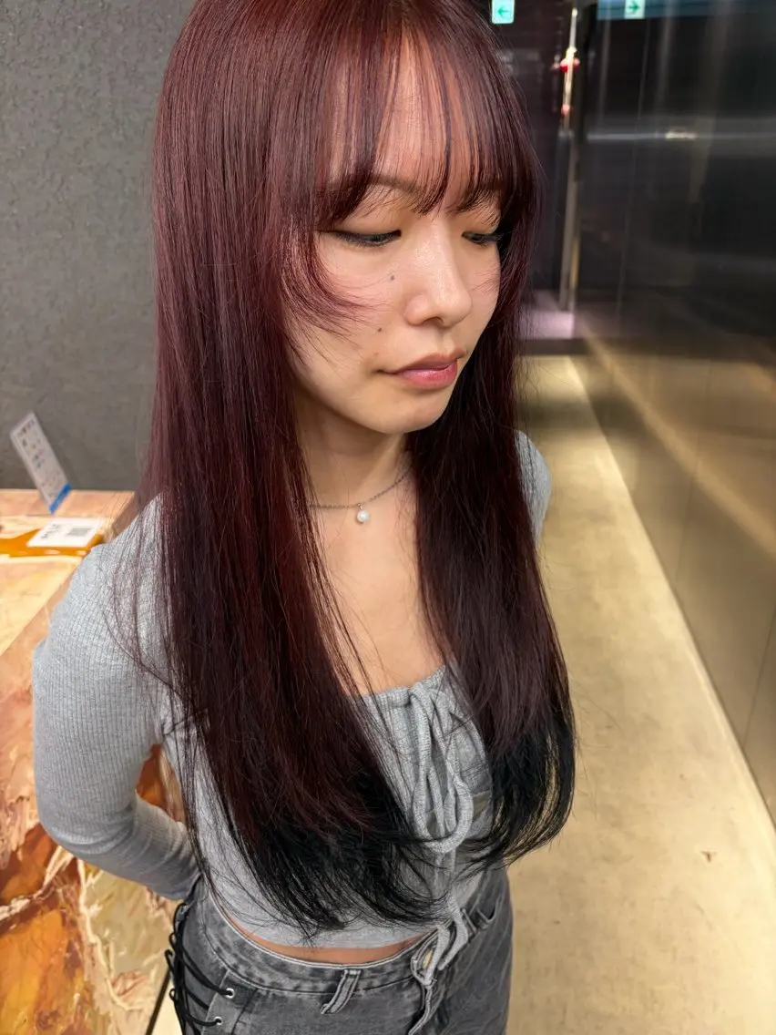カラー 💘ハイトーン特化 PELE栄 OUYAのヘアスタイル