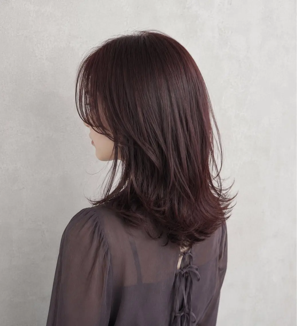 カラー ヘアカラー トリートメント カラー🌈ᵕ̈* 南部すみれのヘアスタイル