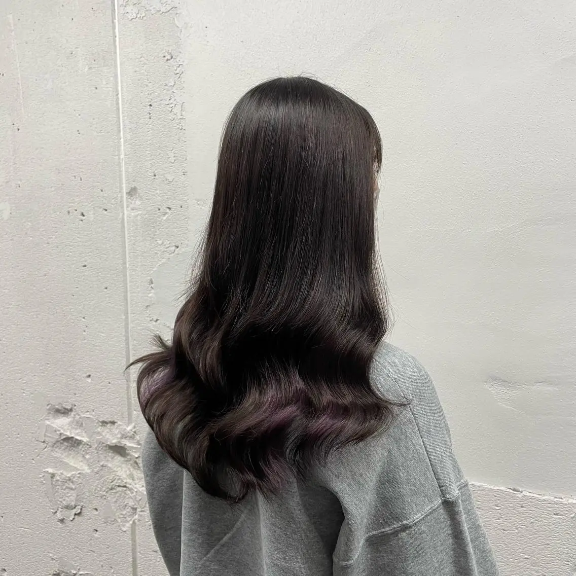 ロング カラー シールエクステ バレイヤージュ ミストバング ダブルカラー  フェイスフレーミング ヘアカラー エクステ 🧡艶髪/エクステ 🫧🧡YUKI❄️のヘアスタイル