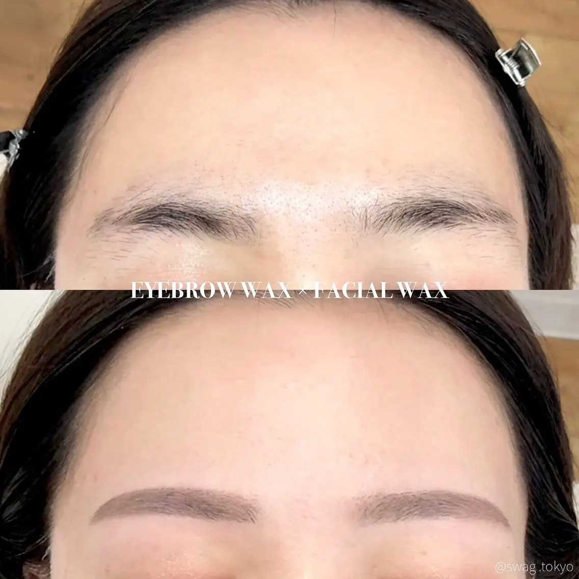 似合わせ眉ワックス🫧+選べるお顔ワックス1️⃣点💆♀️【眉メイク仕上げ💘 / 間引き無料💎】の写真