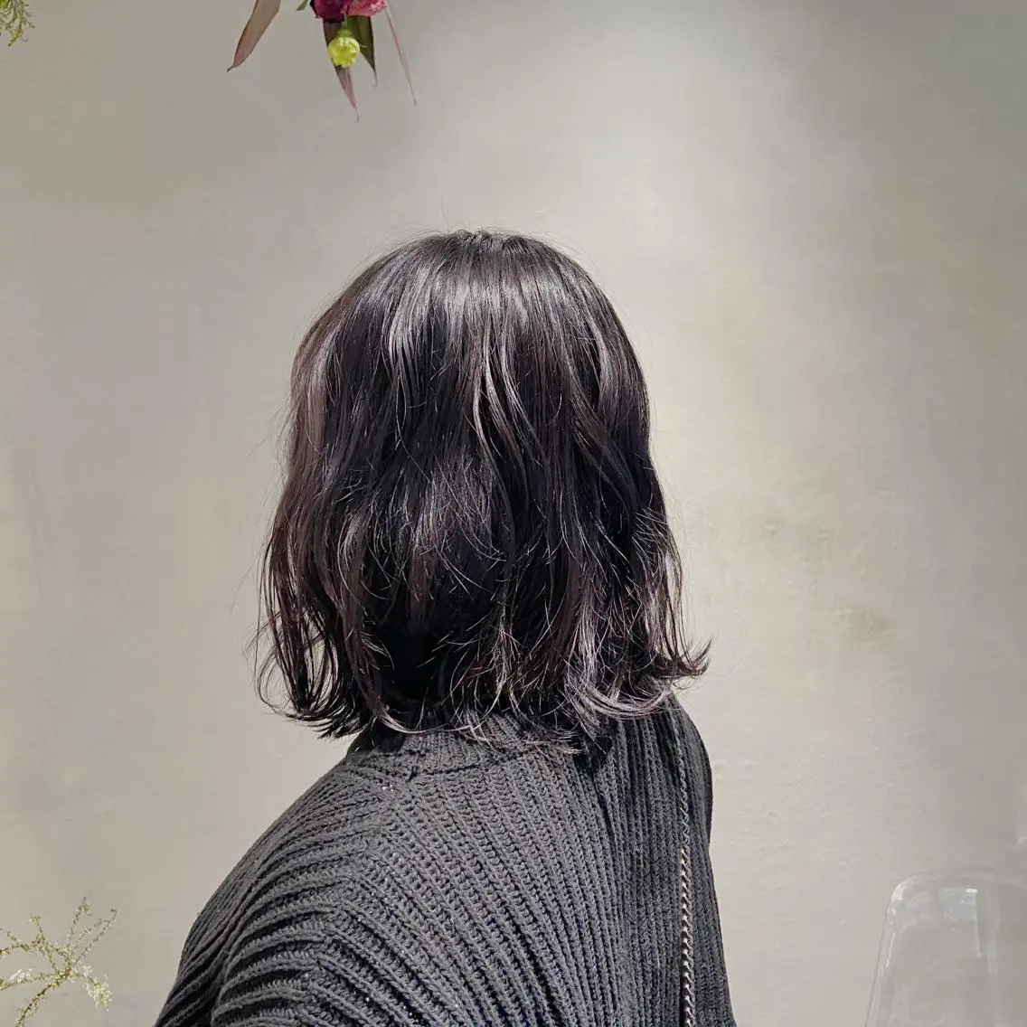 ミディアム カラー 透明感カラー RuLaN AMIのヘアスタイル
