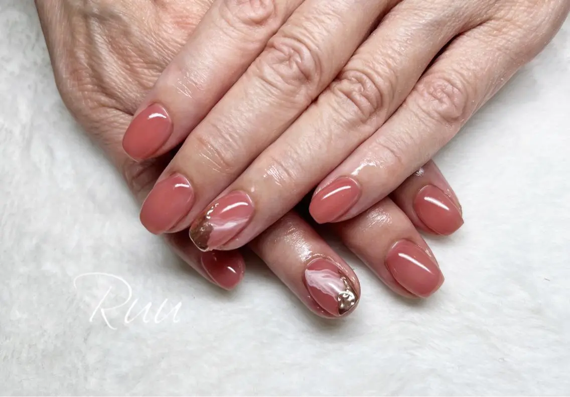 ネイル アートネイル フットネイル フレンチネイル キラキラネイル 韓国ネイル Nail salon Ruuのネイルデザイン