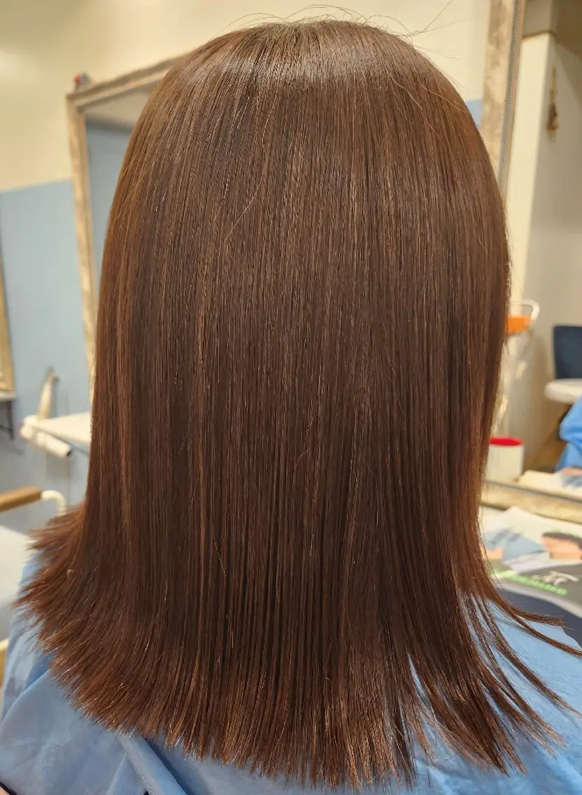 カラー ブラウンカラー 透明感カラー のむら りさのヘアスタイル