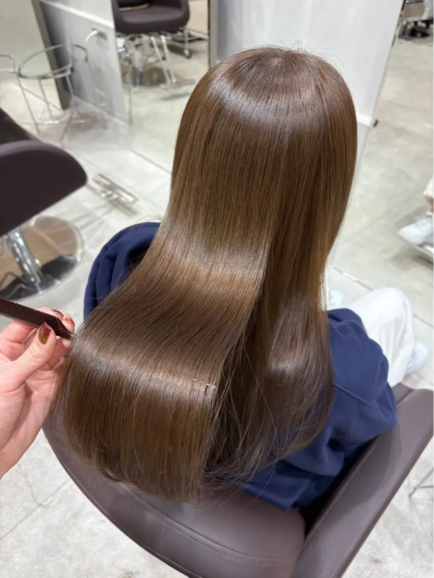 ロング カラー ヘアカラー トリートメント kawamata cocona🌿のヘアスタイル