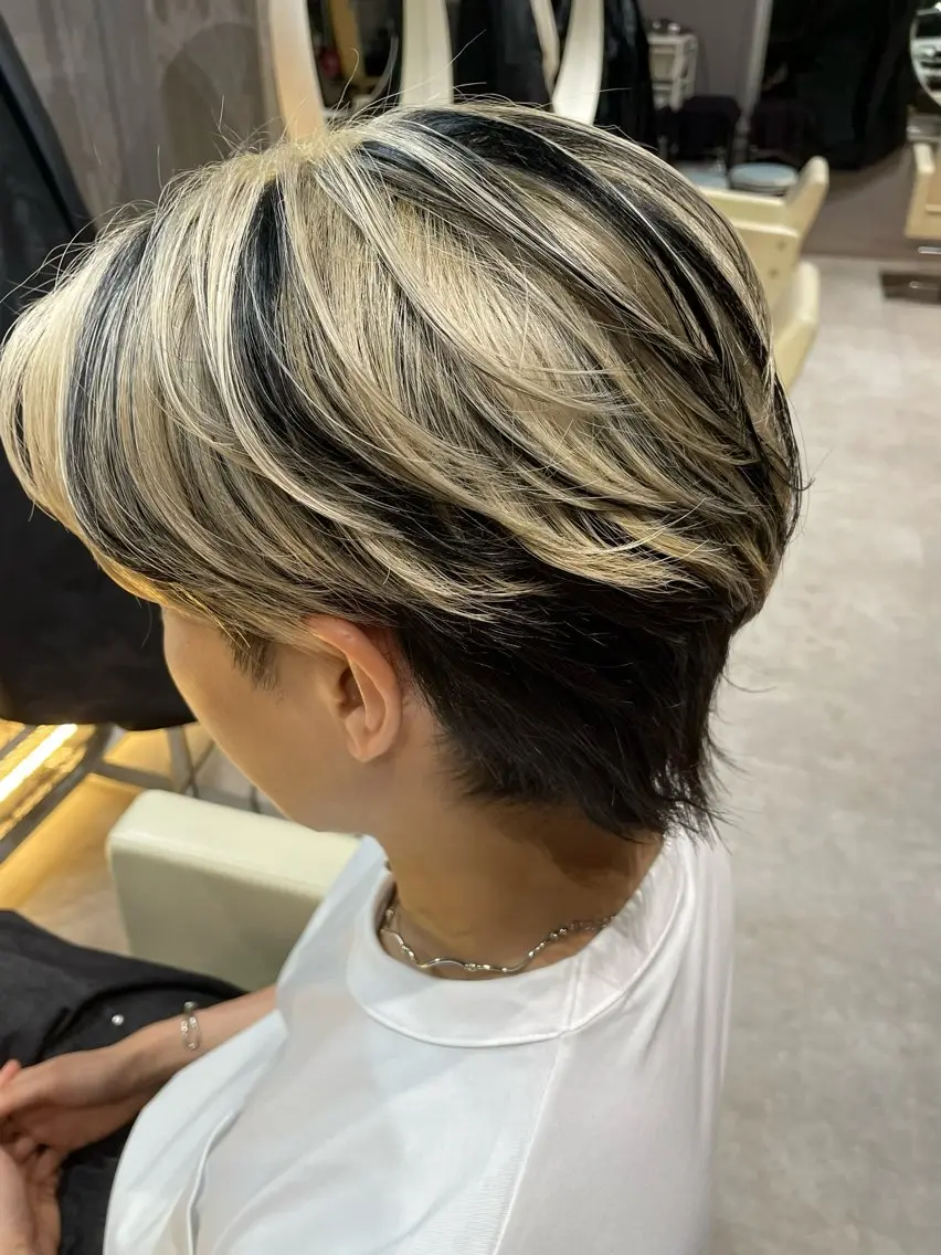 カラー メンズ ヘアカラー トリートメント CoCooN amiのヘアスタイル