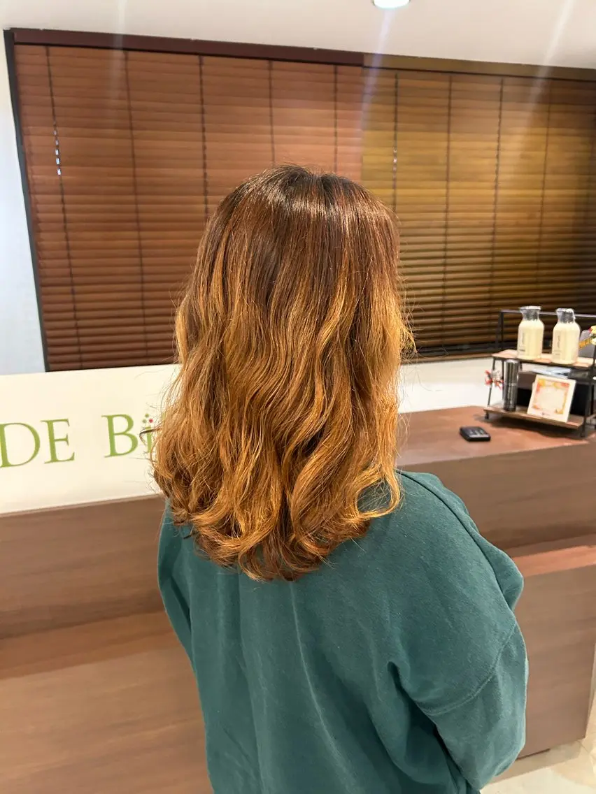 パーマ デジタルパーマ パーマ 北崎 花のヘアスタイル