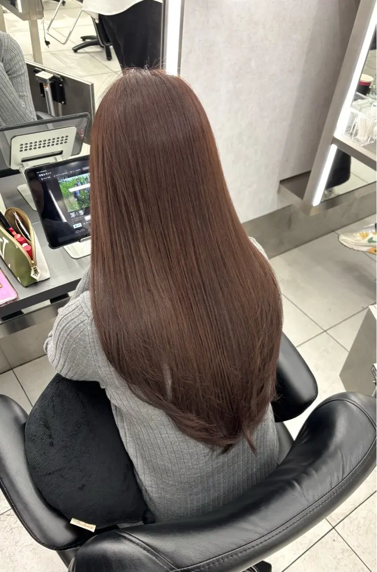 ロング カット ヘアカラー トリートメント 🫧髪質改善🫧 佐々木隆誠のヘアスタイル