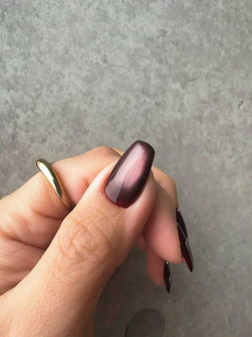 ネイル 氷ネイル・うるうるネイル マグネットネイル ハンドネイル en nail MEGUMIのネイルデザイン