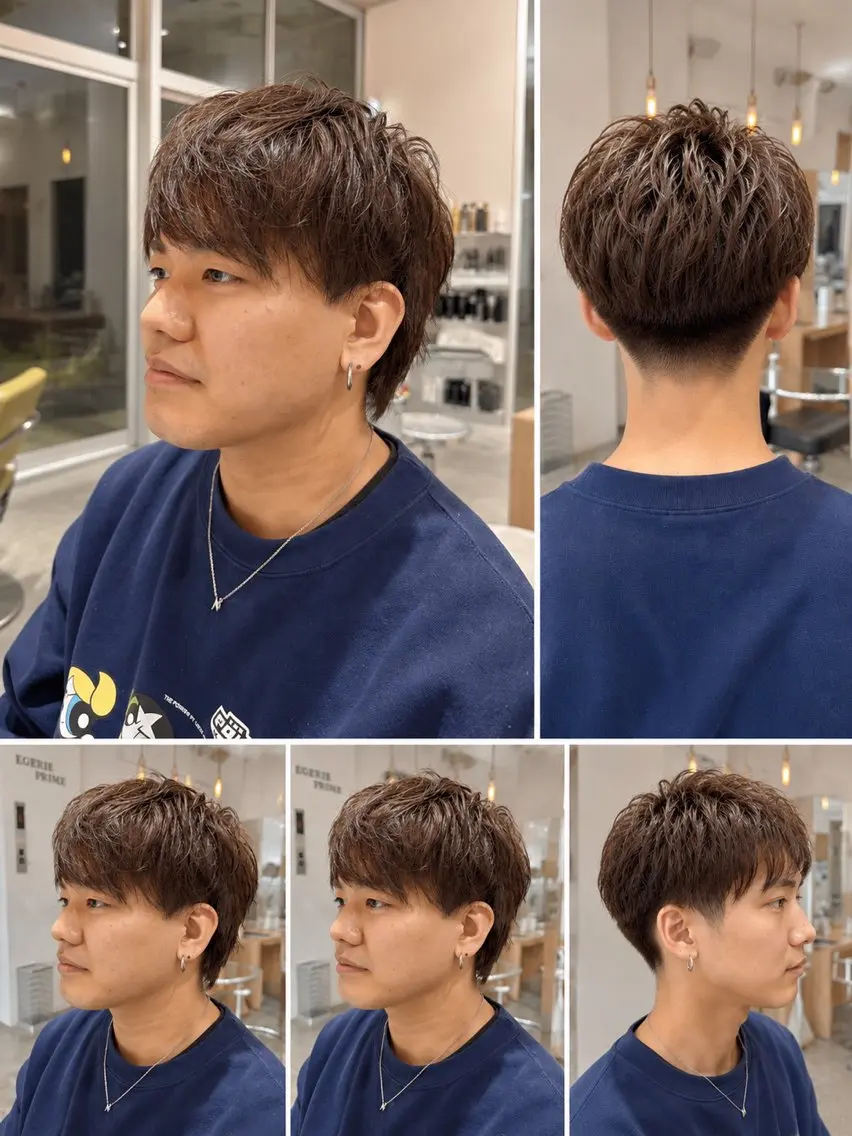 🌟メンズカット&カラー(白髪染め可)の写真
