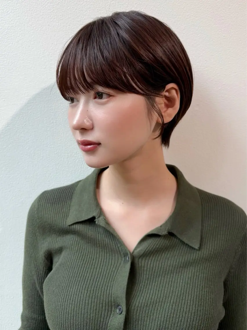ショート ショート/ボブ 矢野湧也のヘアスタイル