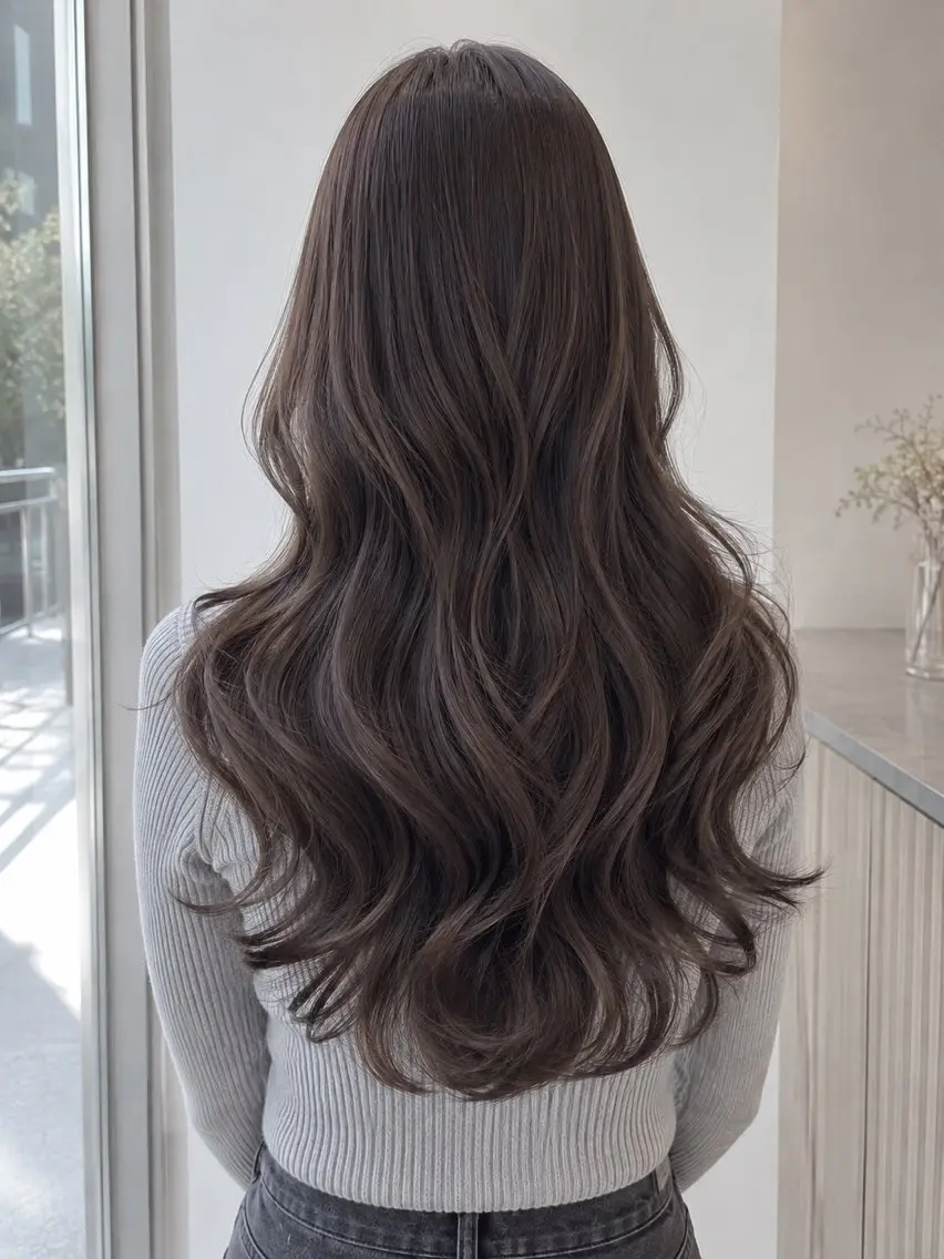 ロング カット ヘアカラー MODE K’s西宮 JR西宮のヘアスタイル