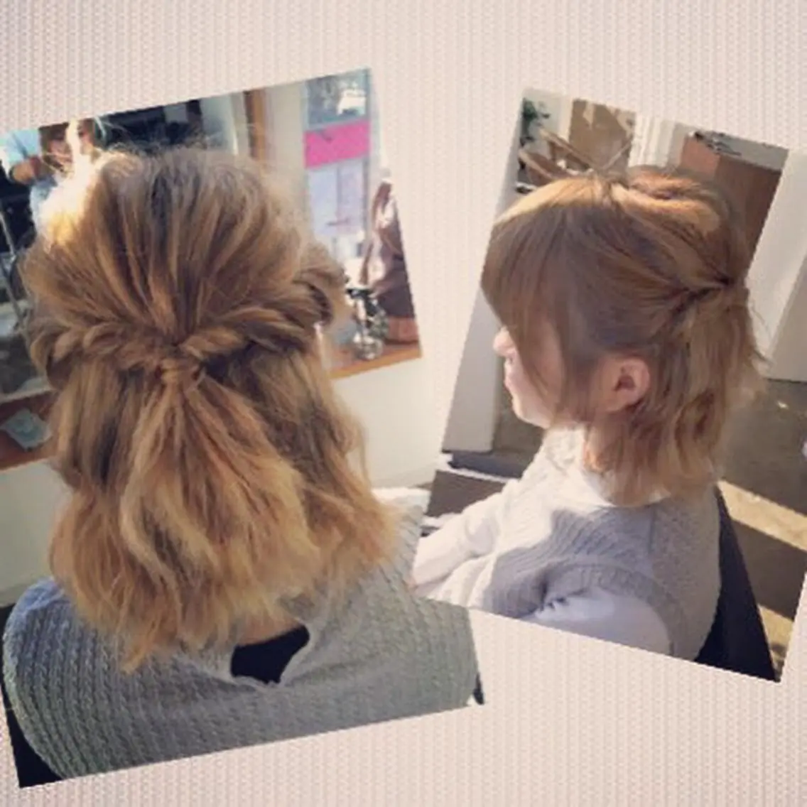 ヘアアレンジ moanin モーニンのヘアスタイル