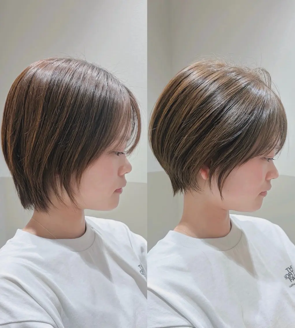 ショート カット 髪質改善/ショート /オグ✂️/のヘアスタイル