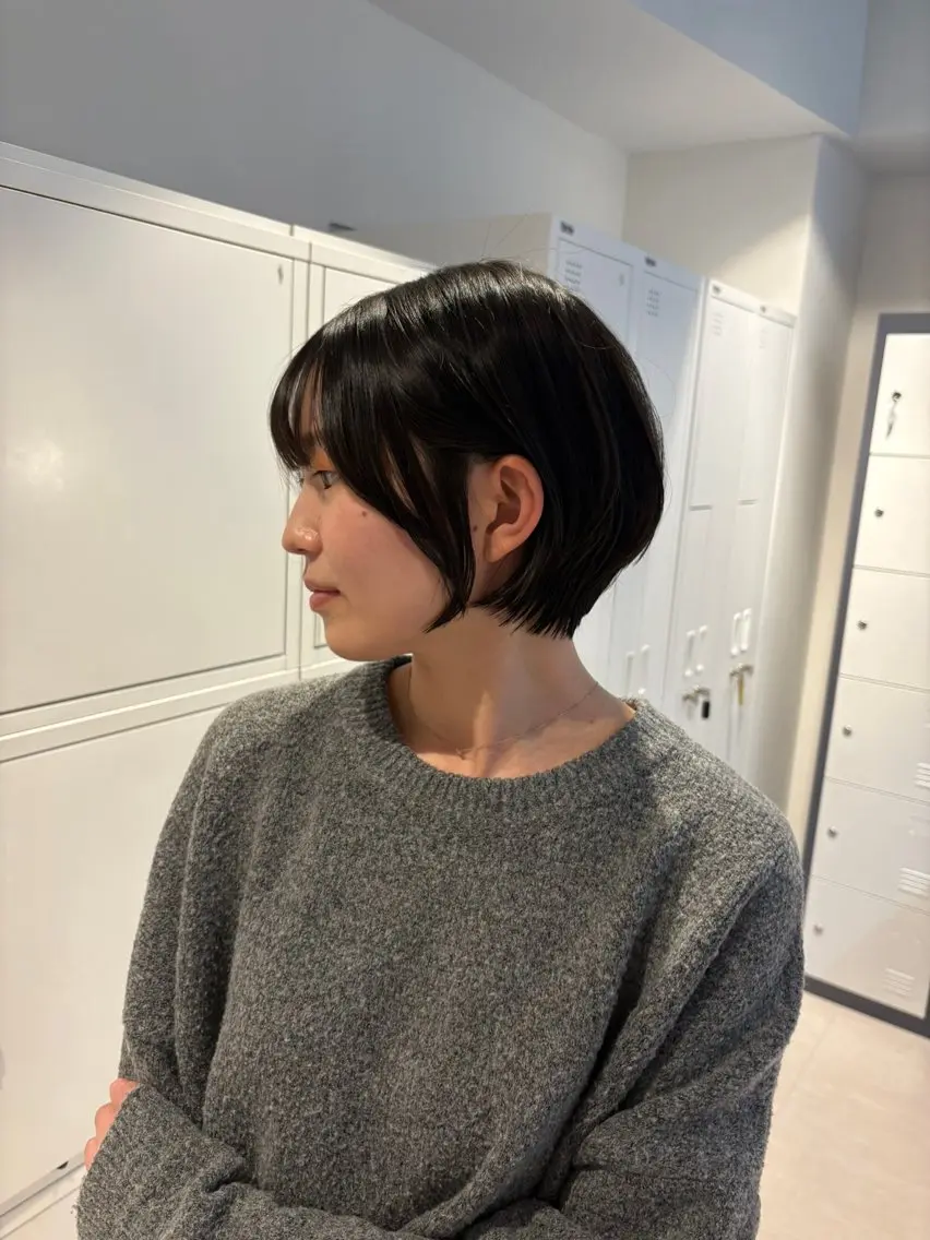 ショート ショートヘア ニトウ レイナのヘアスタイル