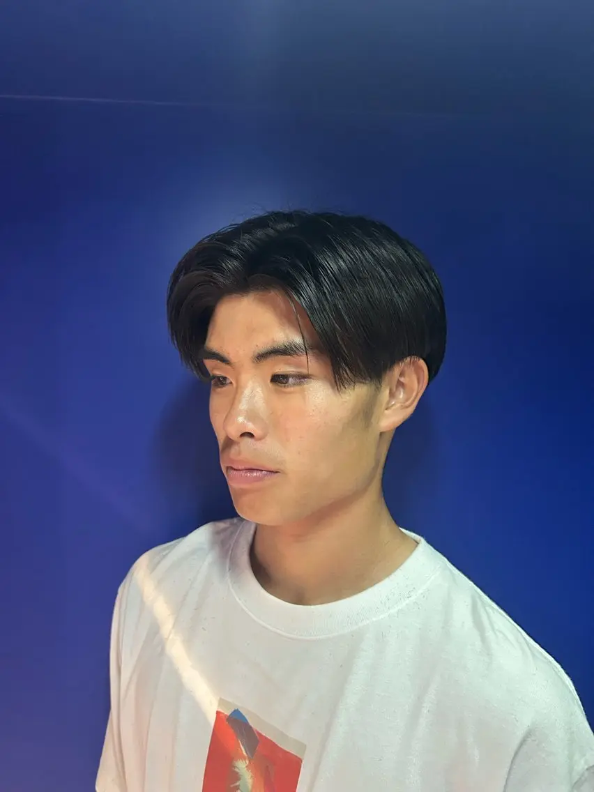 ショート メンズ 佐々木 大地のヘアスタイル
