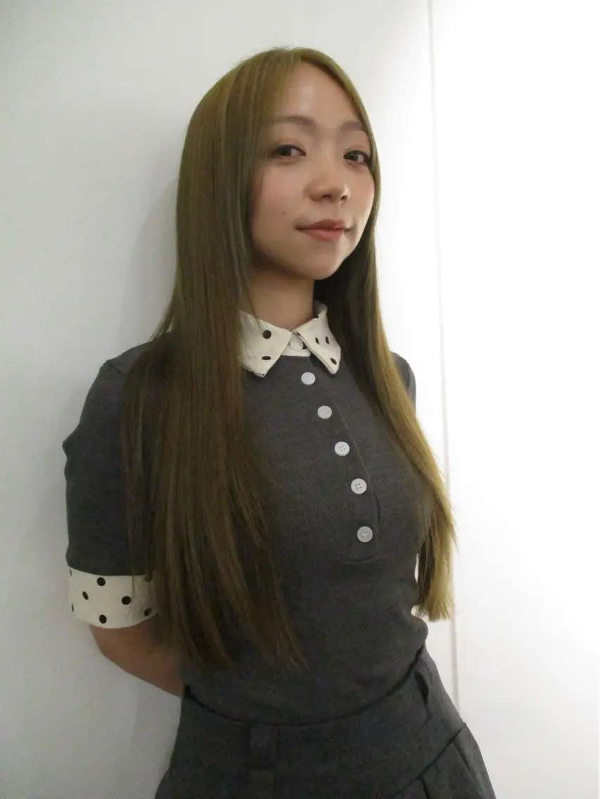 ロング カラー ヘアアレンジ カット ヘアカラー mina 🌷のヘアスタイル