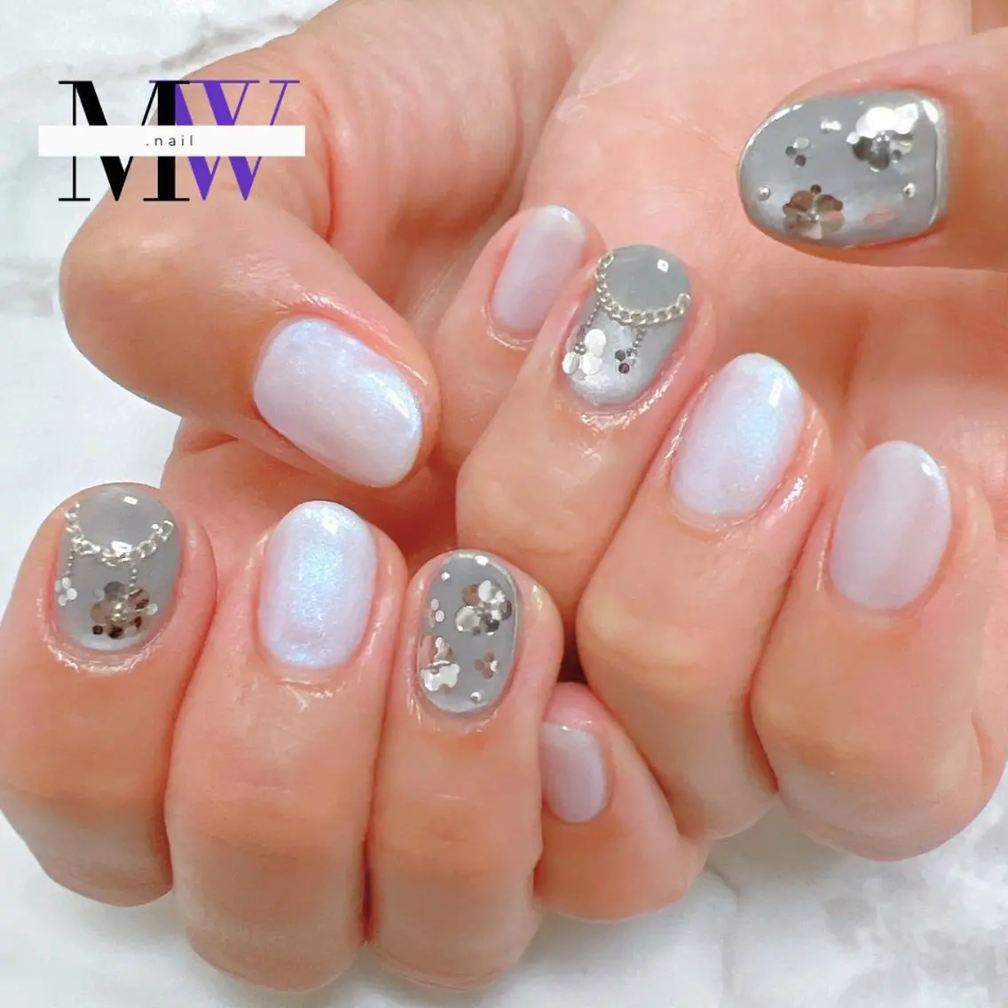 ネイル アートネイル ハンドネイル MW .nailのネイルデザイン