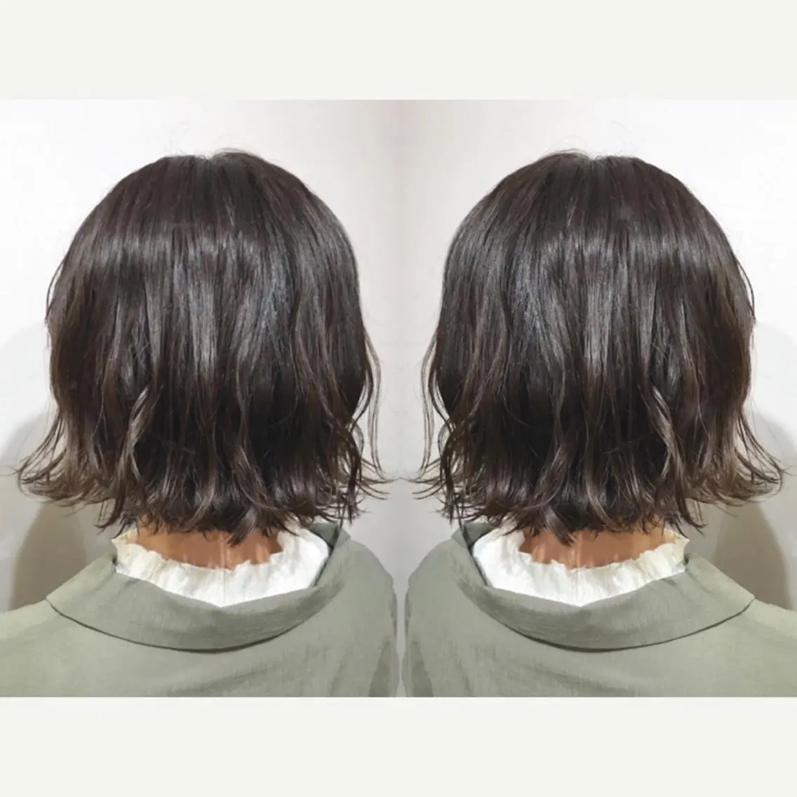 ショート カラー ショートボブ ブラウンカラー モカブラウン ボブ ショートヘア yui .のヘアスタイル
