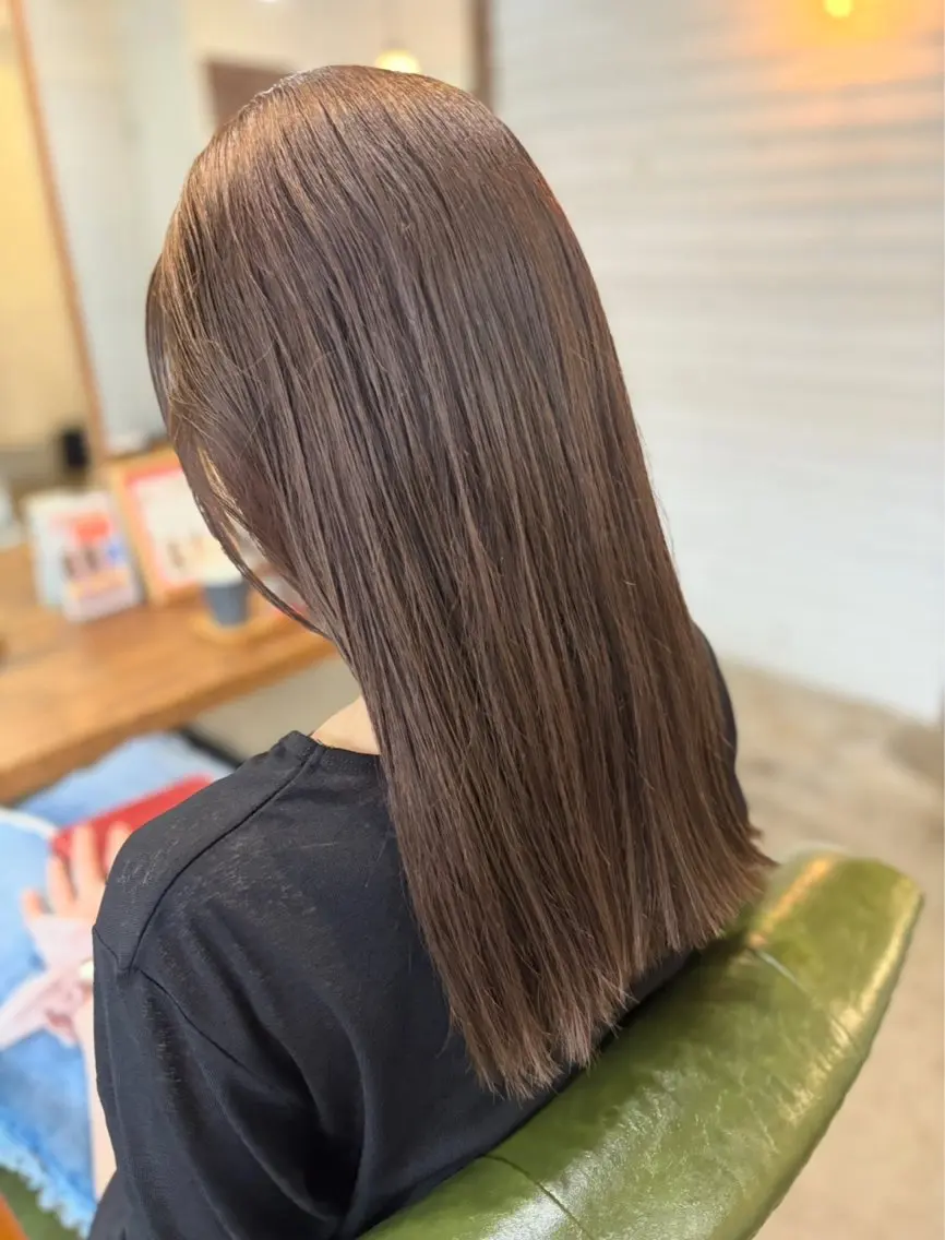 ロング カット ヘアカラー トリートメント 大人ｵﾀｸの似合わせ ﾍｱ🌼/choriのヘアスタイル
