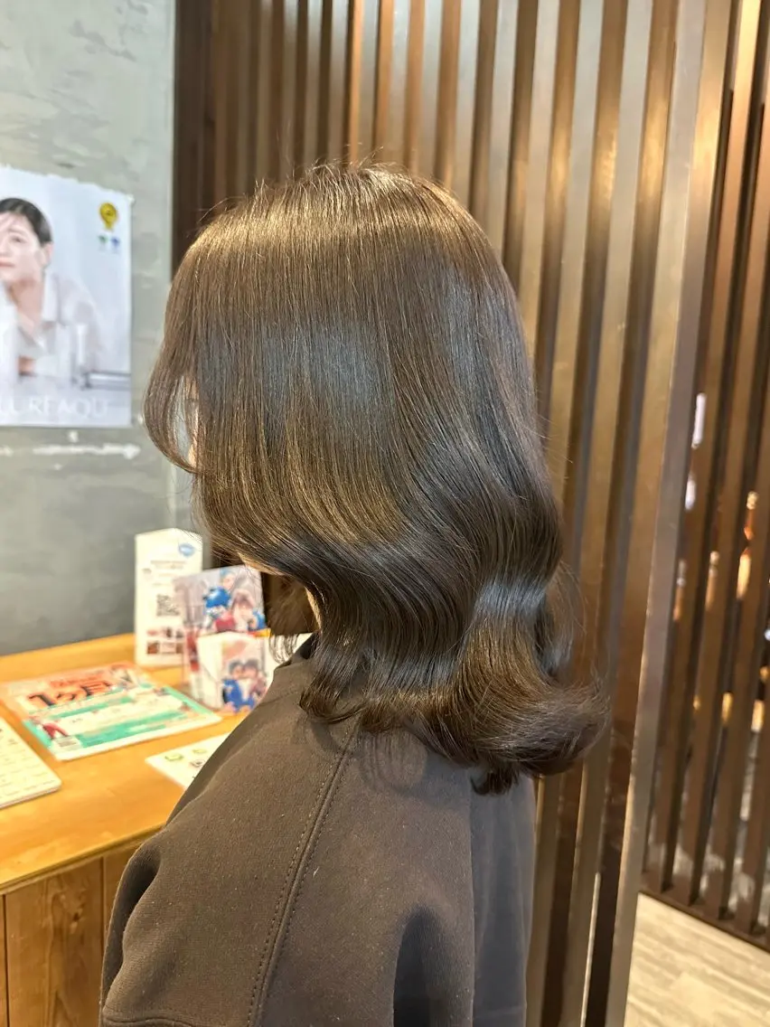 【✨ご新規様限定価格/人気No.1✨】 似合わせカット+透明感カラーの写真
