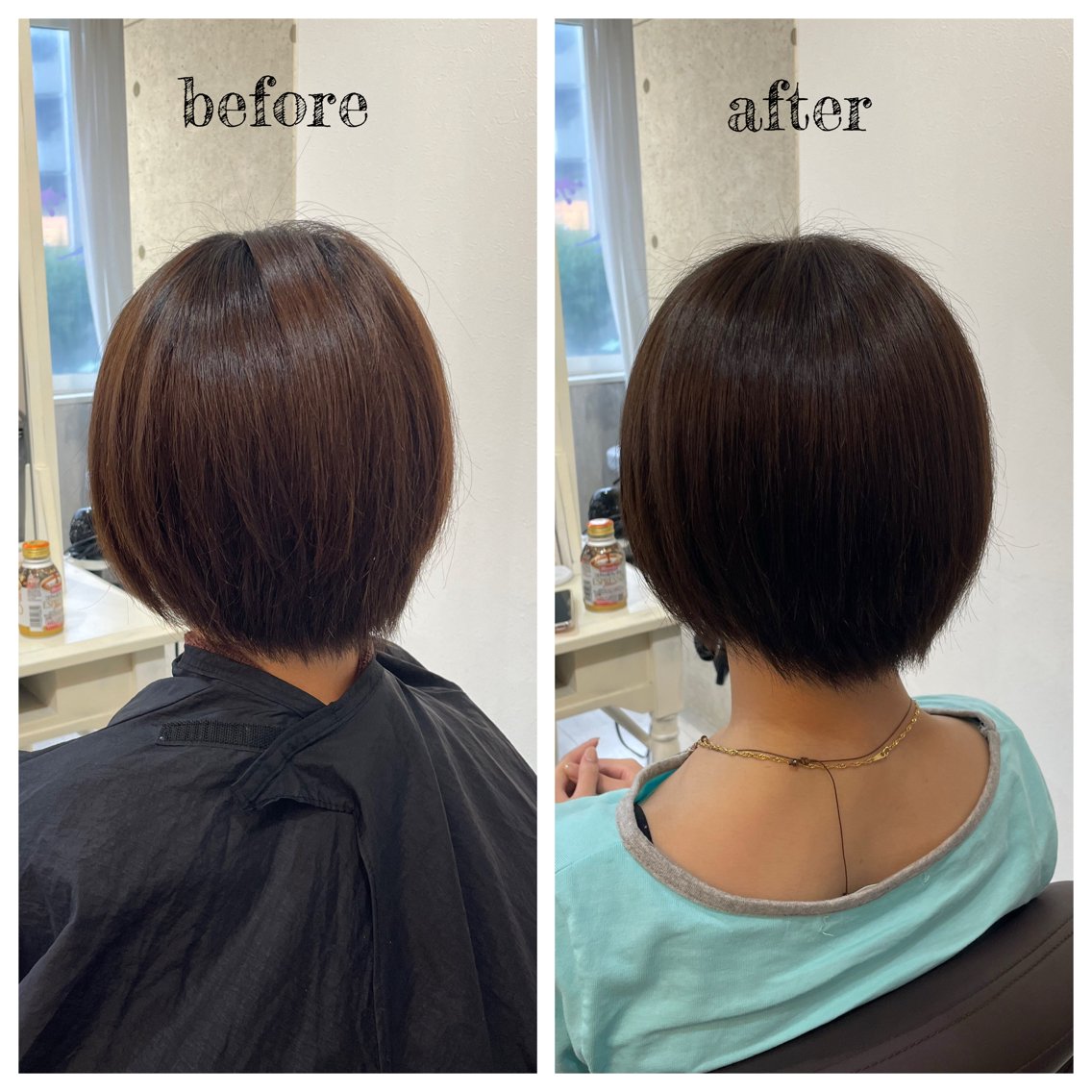 ショート カラー ヘアカラー PutiLuca 浅川のヘアスタイル
