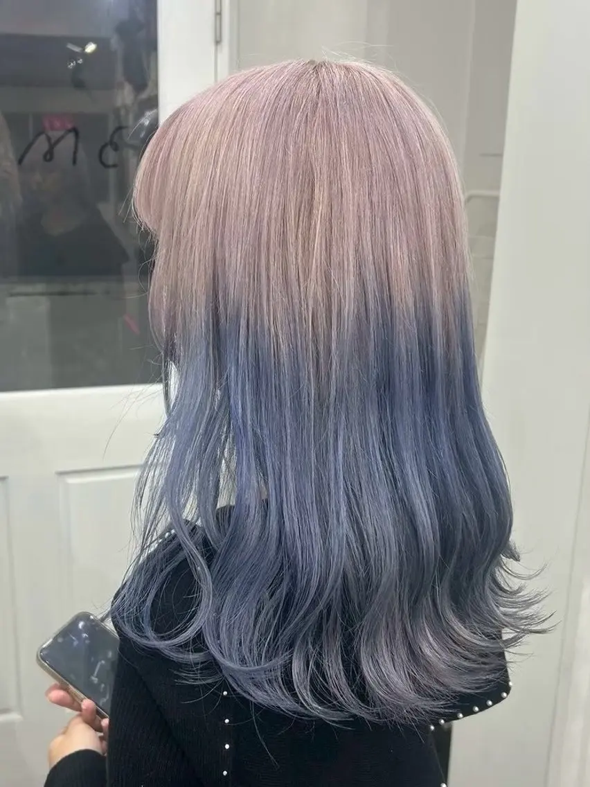 ミディアム カラー 👾毎日盛れる♡ 艶カラー♡👾リノのヘアスタイル