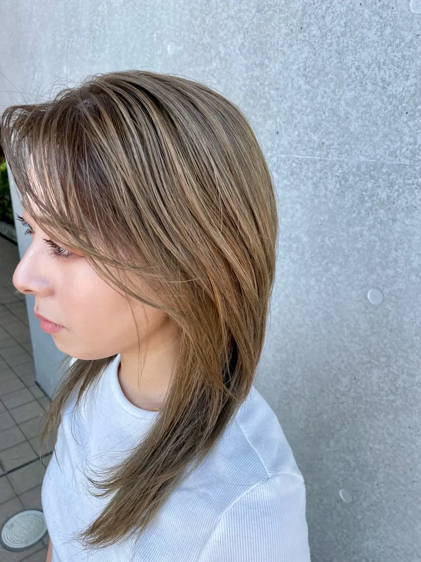 ミディアム 坂本 勇将のヘアスタイル