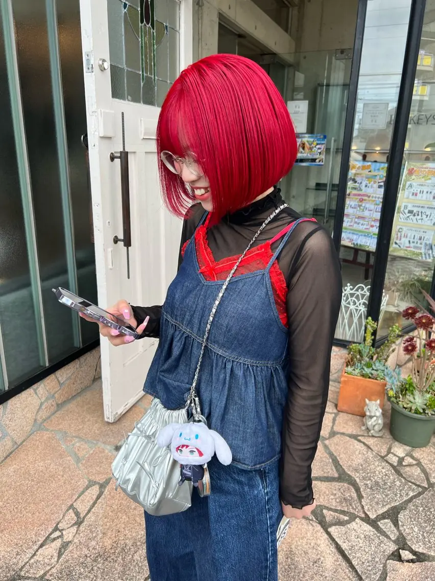 カラー 只野 真衣のヘアスタイル