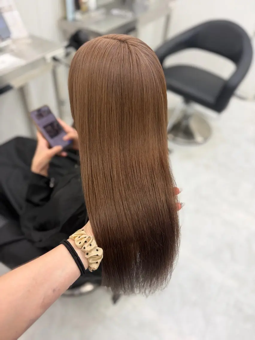 ロング カラー ヘアアレンジ ヘアカラー トリートメント 透明感カラー🎀艶髪 Anju/渋谷🎀のヘアスタイル