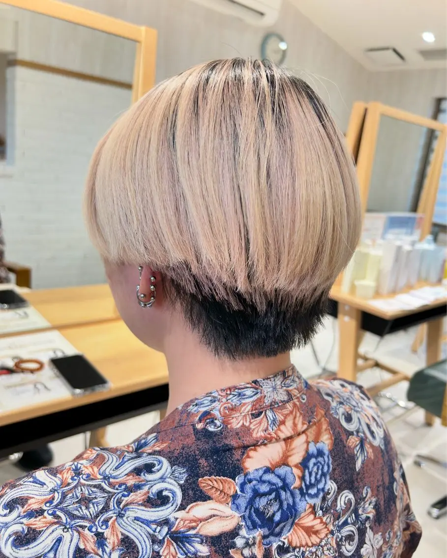 ショート ショートヘア カット 上原 未來のヘアスタイル