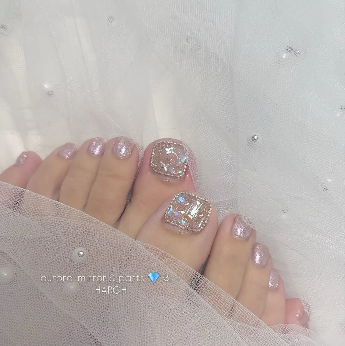 ネイル フットネイル H nailのネイルデザイン