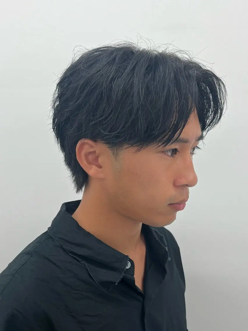 ショート カラー メンズ 🏆メンズヘア特化 🥇代表りんぺーのヘアスタイル