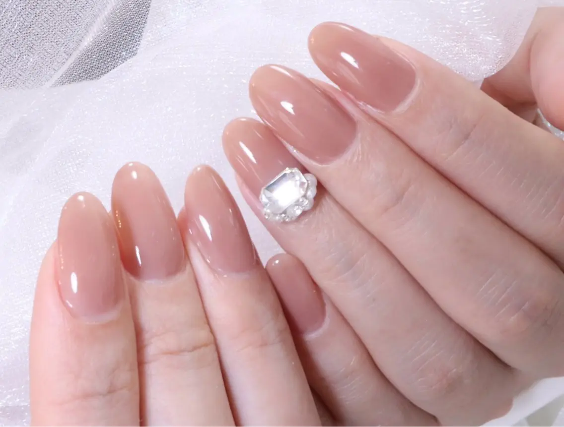 ネイル ジェルネイル ワンカラーネイル nail salon シェリーのネイルデザイン