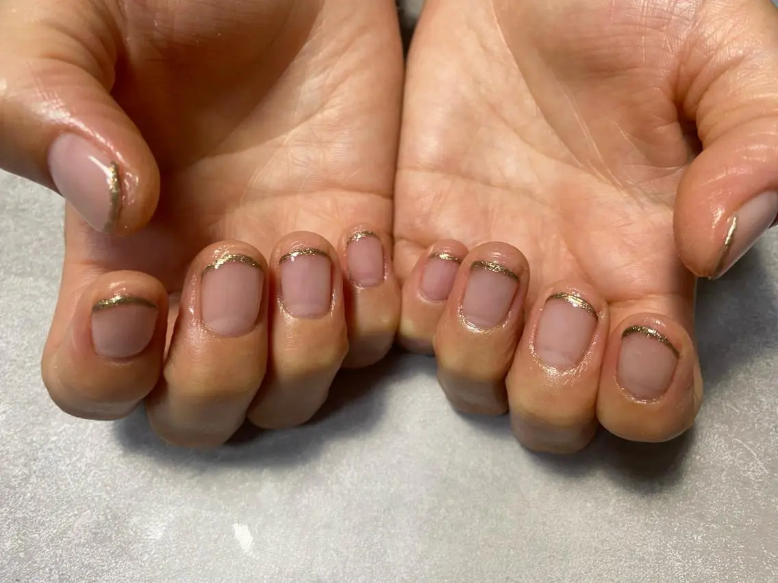 ネイル フレンチネイル N&nails エヌアンドネイルズのネイルデザイン