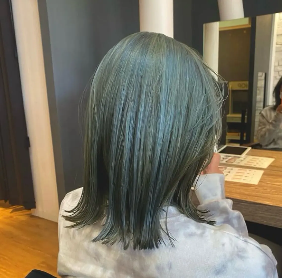ミディアム カラー カラーソムリエ取得 多田まこのヘアスタイル