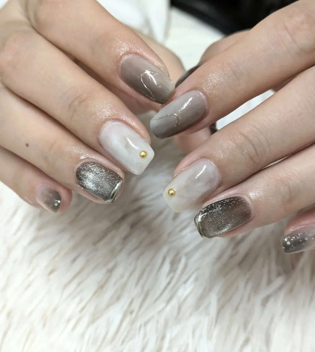 ネイル ハンドネイル 會田 瑠衣のネイルデザイン