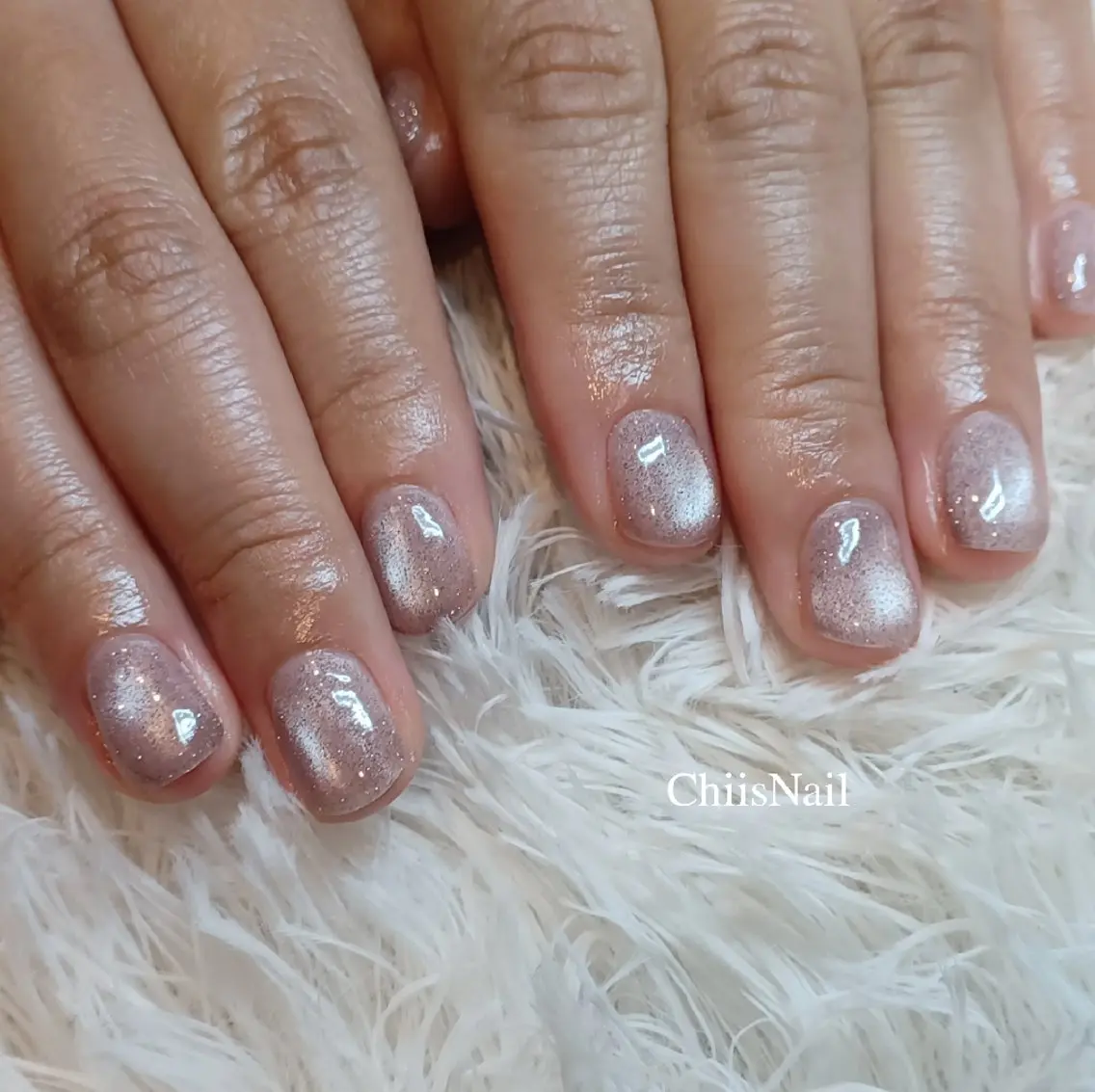 ネイル フラッシュネイル シンプルネイル ChiisNail チィズネイルのネイルデザイン