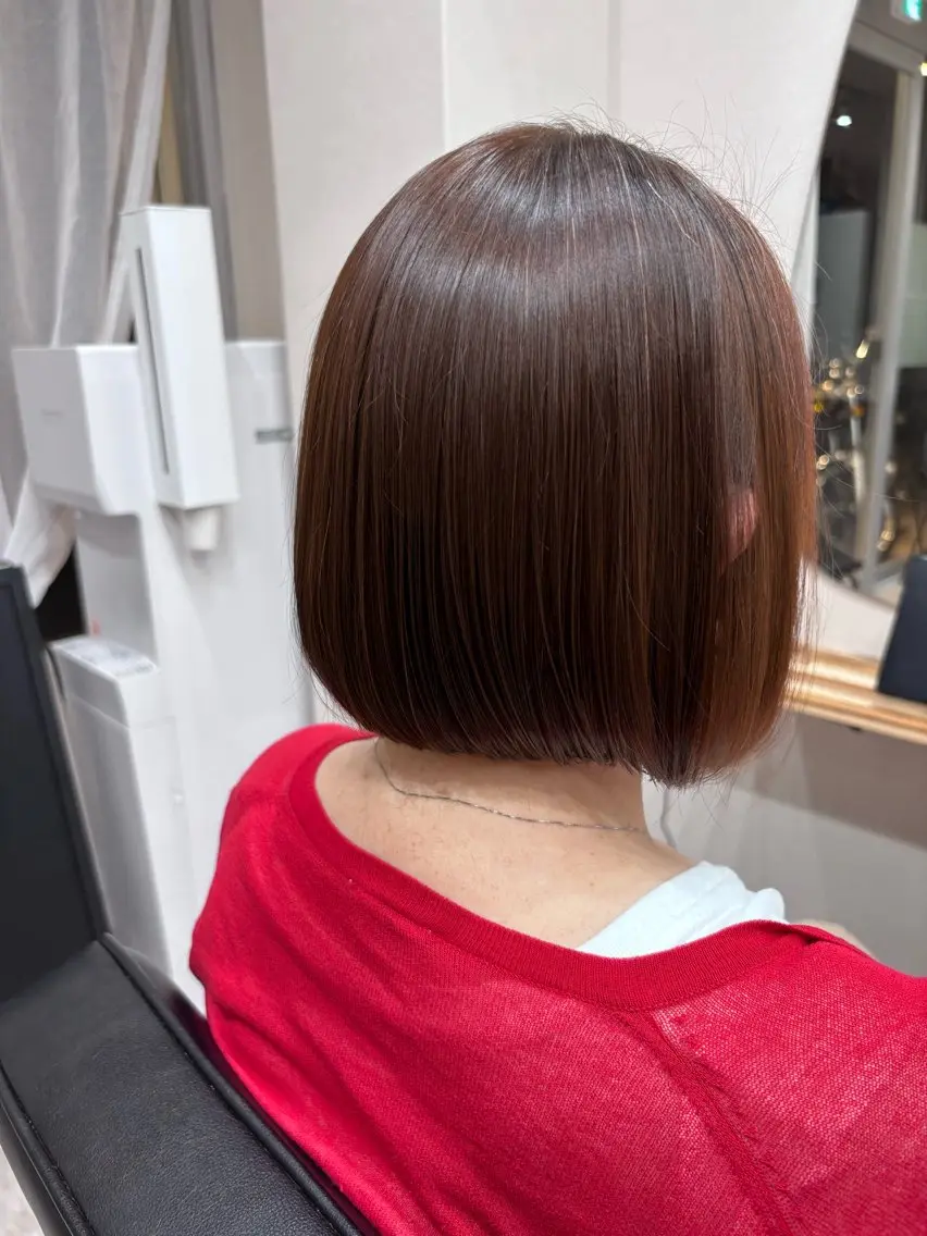 ショート カット トリートメント ヘッドスパ 🪼高評価🪼 💎藤咲💎のヘアスタイル