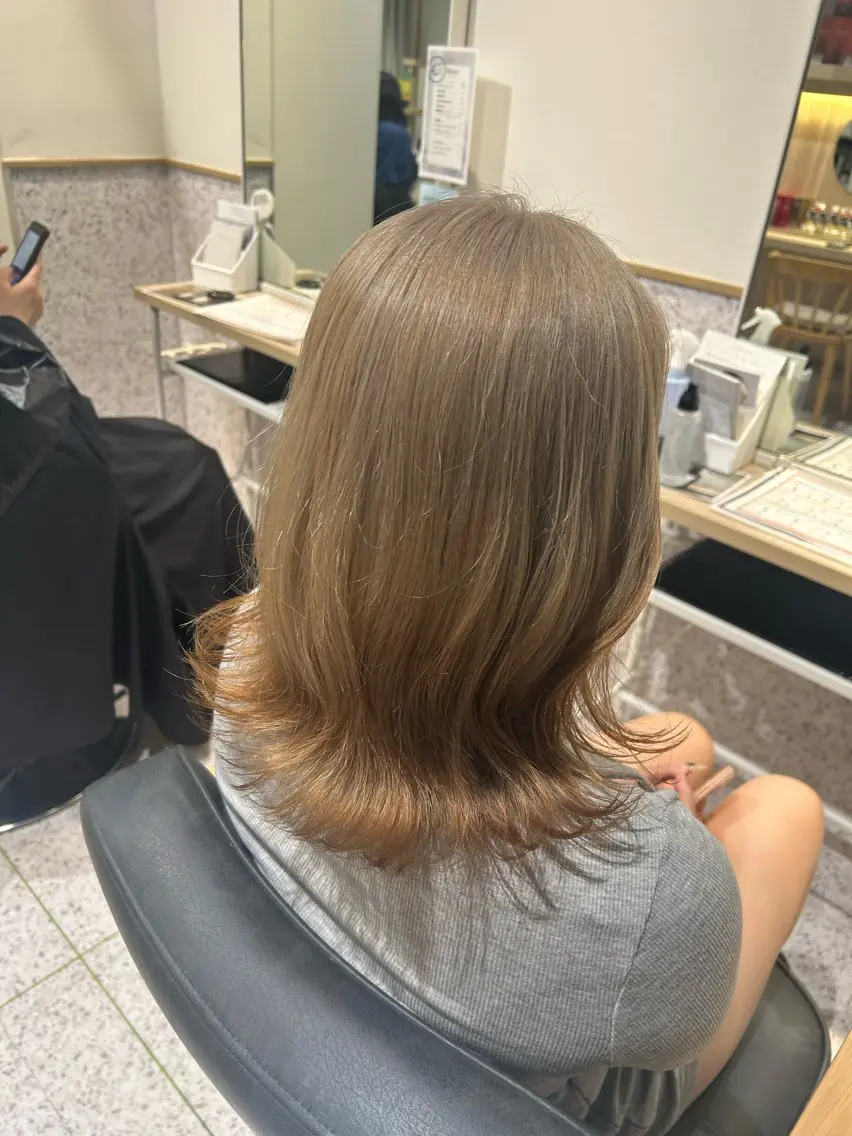 カラー ♡ハイトーン★ ネイル/しの♡のヘアスタイル