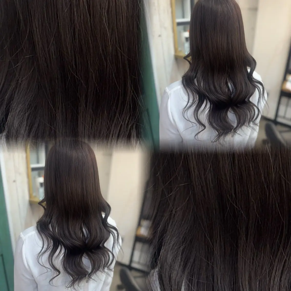 ロング カラー ヘアカラー トリートメント 髙橋 李里亜のヘアスタイル